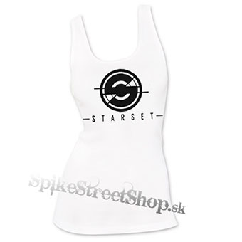 STARSET - Logo - Ladies Vest Top - biele