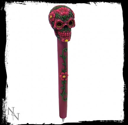 GOTHIC COLLECTION - Sugar Blossom Pen 16cm - pero