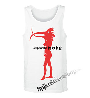 DEPECHE MODE - Walking In My Shoes - Mens Vest Tank Top - biele