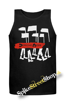 DEPECHE MODE - Spirit Cover - Mens Vest Tank Top - čierne