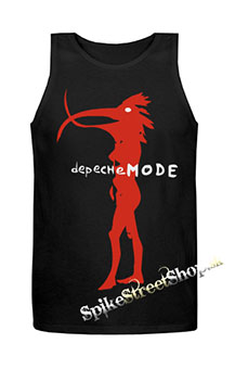 DEPECHE MODE - Walking In My Shoes - Mens Vest Tank Top - čierne