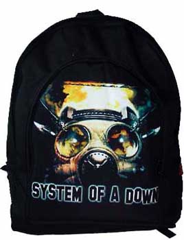 SYSTEM OF A DOWN - Gas Mask - ruksak