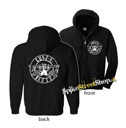 GUNS N ROSES - Circle Logo - mikina na zips