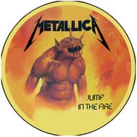 METALLICA - Jump in the Fire - odznak