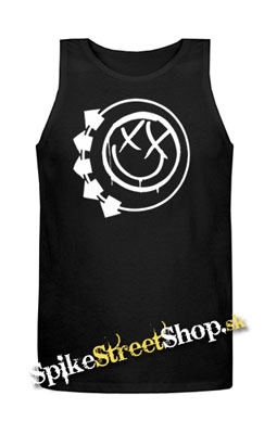 BLINK 182 - Smile - Mens Vest Tank Top - čierne