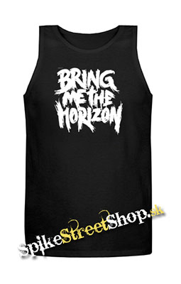 BRING ME THE HORIZON - Painted Logo - Mens Vest Tank Top - čierne