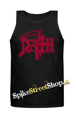 DEATH - Logo - Mens Vest Tank Top - čierne