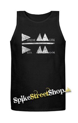 DEPECHE MODE - Delta Machine Logo - Mens Vest Tank Top - čierne