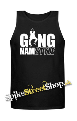 GANGNAM STYLE - Mens Vest Tank Top - čierne