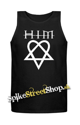 HIM HEARTAGRAM - Mens Vest Tank Top - čierne