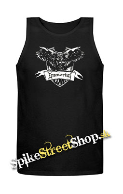 IMMORTAL - Logo - Mens Vest Tank Top - čierne