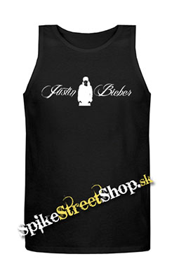 JUSTIN BIEBER - Mens Vest Tank Top - čierne