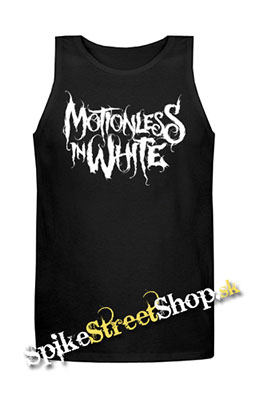 MOTIONLESS IN WHITE - Logo - Mens Vest Tank Top - čierne