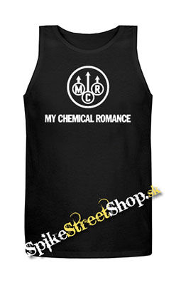 MY CHEMICAL ROMANCE - Logo - Mens Vest Tank Top - čierne