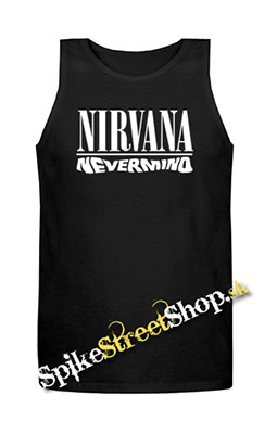 NIRVANA - Nevermind - Mens Vest Tank Top - čierne