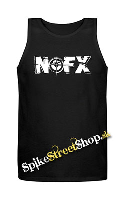 NOFX - Logo - Mens Vest Tank Top - čierne