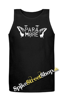 PARAMORE - Butterfly - Mens Vest Tank Top - čierne