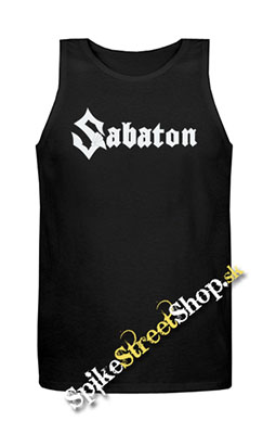 SABATON - Logo - Mens Vest Tank Top - čierne