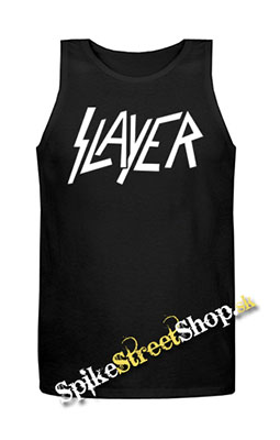 SLAYER - Logo - Mens Vest Tank Top - čierne