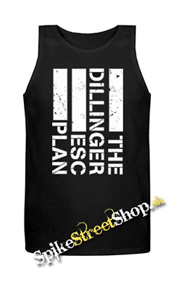 THE DILLINGER ESCAPE PLAN - Logo - Mens Vest Tank Top - čierne