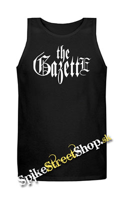 THE GAZETTE - Logo - Mens Vest Tank Top - čierne