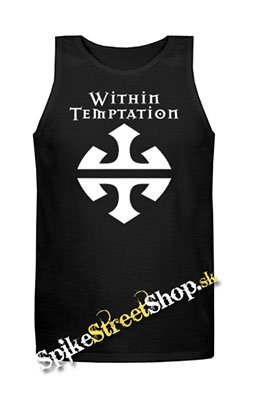 WITHIN TEMPTATION - Logo - Mens Vest Tank Top - čierne