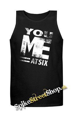 YOU ME AT SIX - Logo 2 - Mens Vest Tank Top - čierne