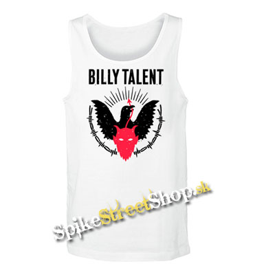 BILLY TALENT - Devil Dove - Mens Vest Tank Top - biele