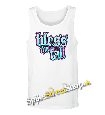 BLESSTHEFALL - Logo - Mens Vest Tank Top - biele
