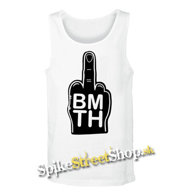 BRING ME THE HORIZON - Fuck - Mens Vest Tank Top - biele
