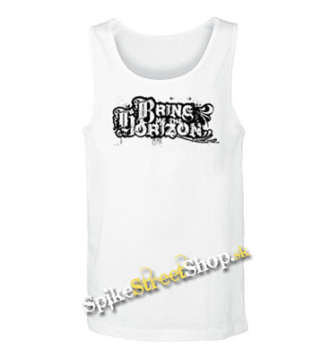 BRING ME THE HORIZON - Logo - Mens Vest Tank Top - biele