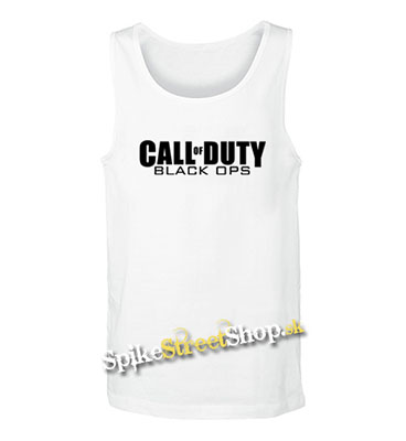 CALL OF DUTY - Black Ops - Mens Vest Tank Top - biele