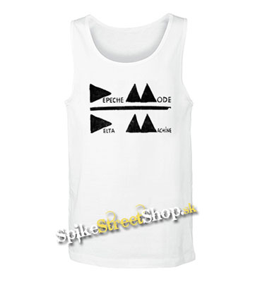 DEPECHE MODE - Delta Machine Logo - Mens Vest Tank Top - biele