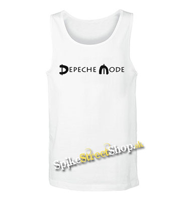 DEPECHE MODE - Spirit Logo - Mens Vest Tank Top - biele