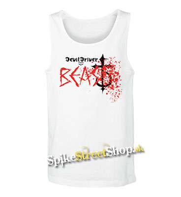 DEVIL DRIVER - Mens Vest Tank Top - biele
