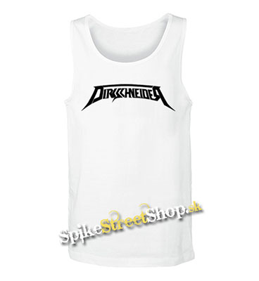 DIRKSCHNEIDER - Logo - Mens Vest Tank Top - biele