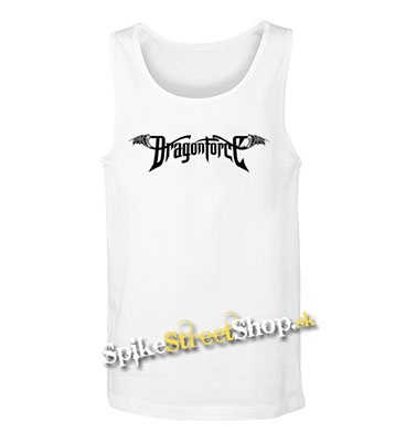 DRAGONFORCE - Logo - Mens Vest Tank Top - biele