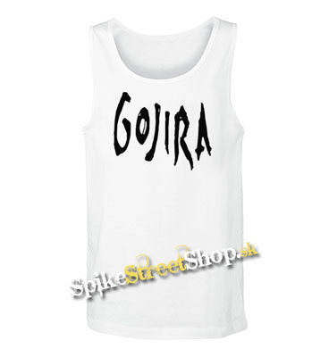 GOJIRA - Logo - Mens Vest Tank Top - biele