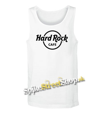 HARDROCK CAFE - Mens Vest Tank Top - biele