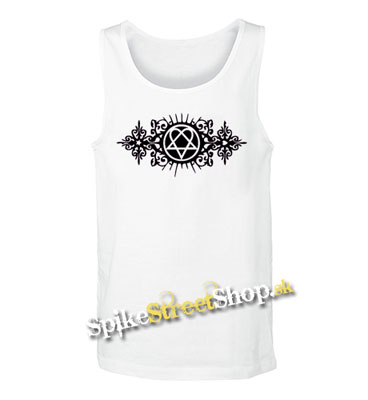 HEARTAGRAM - Mens Vest Tank Top - biele