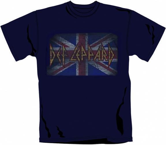 DEF LEPPARD - Vintage Jack/Navy - modré pánske tričko