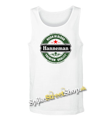 JEFF HANNEMAN - Hanneman Badge Trace - Mens Vest Tank Top - biele