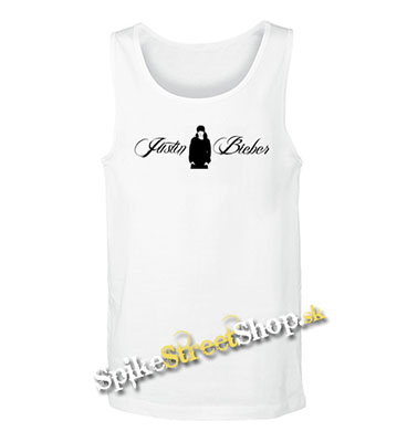 JUSTIN BIEBER - Mens Vest Tank Top - biele