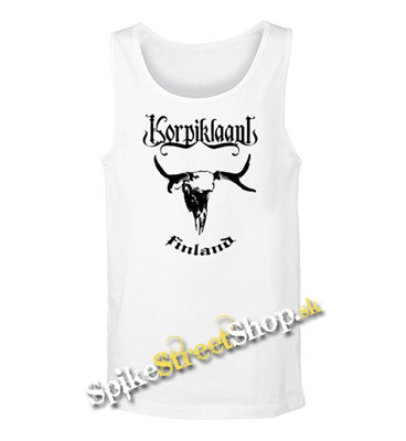 KORPIKLAANI - Finland - Mens Vest Tank Top - biele