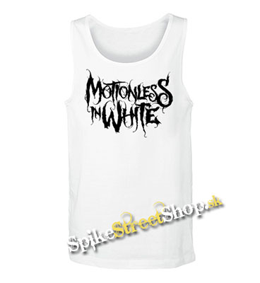 MOTIONLESS IN WHITE - Logo -  Mens Vest Tank Top - biele
