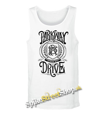 PARKWAY DRIVE - Crest -  Mens Vest Tank Top - biele