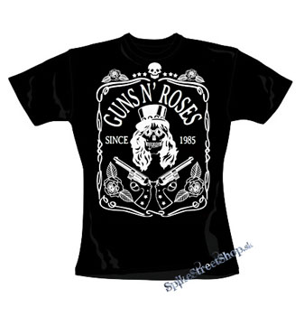 GUNS N ROSES - Since 1985 - čierne dámske tričko