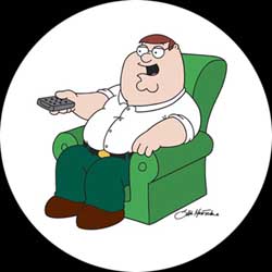 FAMILY GUY - Peter Griffin - odznak