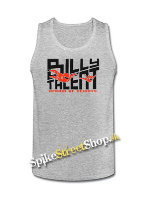 BILLY TALENT - Afraid Of Height Base Jumping 2016 - Mens Vest Tank Top - šedé