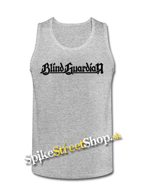 BLIND GUARDIAN - Logo - Mens Vest Tank Top - šedé